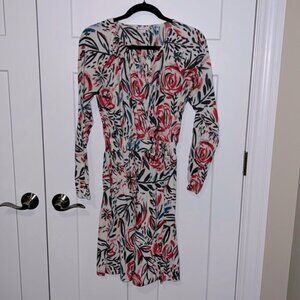 LulaRoe Floral Long Sleeve Dress